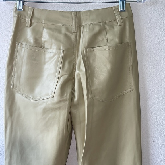 We Wore What vegan leather kick flare size 26 - Picture 8 of 9